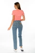 Джинсы Wrangler Wild West High Waist Straight Cropped Fit (W2H2D223H) Синий 25-32 - изображение 3