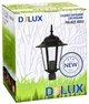 Вуличний світильник Delux PALACE A003 60 W E27 чорний (90015849) - зображення 3