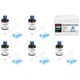 Заправочный набор WWM Epson WorkForce Pro WF-M5690/WF-M5190 (5 заправок) Black (IR1.T8651-5/BP) - изображение 4