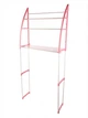Стелаж для зберігання над пральною машиною Laundry Rack TW-106 Рожевий - зображення 1