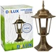 Уличный светильник Delux PALACE A004 60W E27 черное золото (90016658) - изображение 2