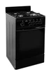 Плита газова GRETA 1470-00-17AA чорна GG 5770 MF 13 (D) - зображення 1