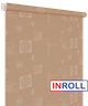 Ролета тканинна INROLL Есо-Mini 82,5х165 см Ikea Маккофе 2085 - зображення 3