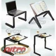 Столик охлаждающий для ноутбука трансформер Laptop Table T8 черный - изображение 2