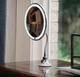 Світлодіодне LED дзеркало 10х Ultra Flexible Mirror для макіяжу з присоскою на гнучкій ніжці зі збільшенням - зображення 6