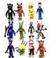 Набір фігурок 12в1 Аніматроніки Фнаф П'ять Ночей з Фреді - Five Nights at Freddy's, FNAF (FNAF12IN1) - зображення 2
