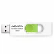 USB флеш накопитель ADATA 128GB UV320 White/Green USB 3.1 (AUV320-128G-RWHGN) - изображение 2