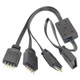 Кабель PcСooler CB+1-to-3 Cable-RGB SET - зображення 3