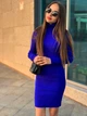 Fashions • Сукня гольф Dana Fashions 42-50 електрик (№506) - зображення 2