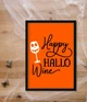 Постер Happy Moments на Хэллоуин "Happy HALLO Wine" А4 без рамки (T5) - изображение 2