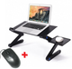 Столик для ноутбука с охлаждением Laptop Table T8 + мышка - изображение 1