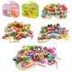 Деревянная игра-шнуровка MD 0344 Бусы - изображение 2
