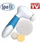 Щетка для умывания и чистки лица Spa Fx электрическая Blue (kz013) - изображение 8