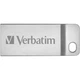 USB флеш накопичувач Verbatim 64GB Metal Executive Silver USB 2.0 (98750) - изображение 1