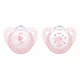 Пустышка Nuk для сна Baby Rose 0-6 мес 2 шт Розовая (3952946) - изображение 1
