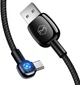 Кабель Mcdodo 90° Degree Auto Power Off Type-C Cable 1 м Black (CA-5920) - изображение 1