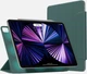 Магнитный чехол-книжка с фиксатором BBM1 Magnetic Case для iPad Pro 12.9" 2020/2021/2022/Air 13" 2024(M2)/2025(M3)/2026(M4) Темно-зеленый - изображение 2