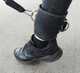 Манжета для тяги на тренажере EasyFit F10 черная (манжет кожаный с пряжкой) EF-F10K - изображение 3