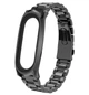 Металлический ремешок Primo Mijobs для фитнес-браслета Xiaomi Mi Band 4 - Black - изображение 2