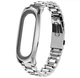 Металлический ремешок Primo Mijobs для фитнес-браслета Xiaomi Mi Band 4 - Silver - изображение 2