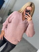 Fashions • Светр жіночий оверсайз Ніка Fashions 44-56 пудра (231-нс) - зображення 2