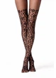 Колготы женские Сalzedonia Longuette Fiori капрон 1-2,S/M Черный - изображение 1