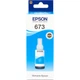 Чернила для Epson L1800 Epson 673 Cyan 70мл C13T67324A - изображение 1