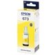 Чернила для Epson L805 Epson 673 Yellow 70мл C13T67344A - изображение 4