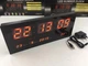 Настінний електронний LED годинник VST-3615 Red - изображение 1