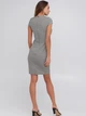 Сукня коротка осіння жіноча H&M 0810591_черн.бел 36 Чорне з білим (KAY2000001102701_LD2000001102701) - зображення 2