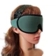 Маска для сна и отдыха с дышащим эффектом Silenta 3D Breath Green + Беруши (17133) - изображение 7