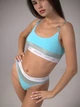 Комплект белья Apriori Bralette String AU-200124 XS Бирюзовый (ROZ6400134948) - изображение 4