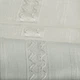Лен гардинный полоса орнамент атласная, молочный, ш.275 (30414.003) - изображение 3
