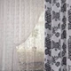 Органза деворе тюль ромашки и розы, белая, ш.270 (30219.005) - изображение 1