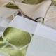 Вуаль тюль жаккард смужки коричнево-зелені, молочна, ш.150 (37115.001) - зображення 3