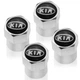 Ковпачки на ніпель з логотипом марки авто Kia Alitek Short Silver Кіа (4 шт) (67021) - зображення 2