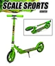 Двоколісний самокат Складаний Scooter 460 Зелений - зображення 2