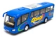 Металлическая модель автобуса Kinsmart Coach 1:32 инерционная с открывающимися дверями 17.5 см Синий для коллекционирования и детских игр - изображение 1