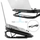 Подставка для ноутбука с охлаждением VHG S18A 2 вентилятора Laptop Cooling Pad Red - изображение 5