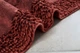 Набор ковриков Arya Tiffany 60x100, 60x50 Бордовый (8683268006551) - изображение 3