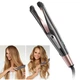 Спиральный выпрямитель для волос Curl & Straight 2в1 Черный - изображение 1