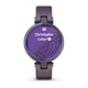Смарт-часы Garmin Lily Sport Midnight Orchid-Deep Orchid (010-02384-12); 0.91" (240x201) TFT / Bluetooth / GPS / до 5 дней / 5 ATM / 34.5 х 34.5 х 10.15 мм, 24 г / фиолетовый - изображение 4