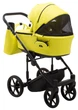 Коляска 2 в 1 Adamex Porto Light ECO кожа 100% SA-22 желтый - изображение 5