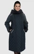 Пуховик Exclusive moda М-238 56 Темно-синий - изображение 4
