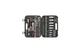 Набор инструмента Intertool - 1/4" x 1/2" 110 ед. Storm (ET-8110) - изображение 2