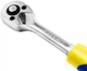 Ключ-трещотка S&R 1/4" 45 зубцов (465045014) - изображение 4