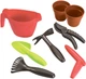 Wózek Ecoiffier Garden 51 cm z doniczkami i narzędziami ogrodowymi (7600004479) - obraz 2