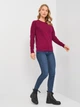 Свитшот женский Fruit of the loom Raglan Lightweight 062146041 M Бордовый - изображение 3