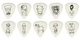 Медиаторы PLANET WAVES PW1CWH6-10JS JOE SATRIANI PICKS WHITE (HEAVY) - изображение 2