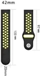 Набір ремінців 4 кольори BeCover Vents Style для Huawei Watch GT 2 42 mm Girl (BC_706530) - зображення 4